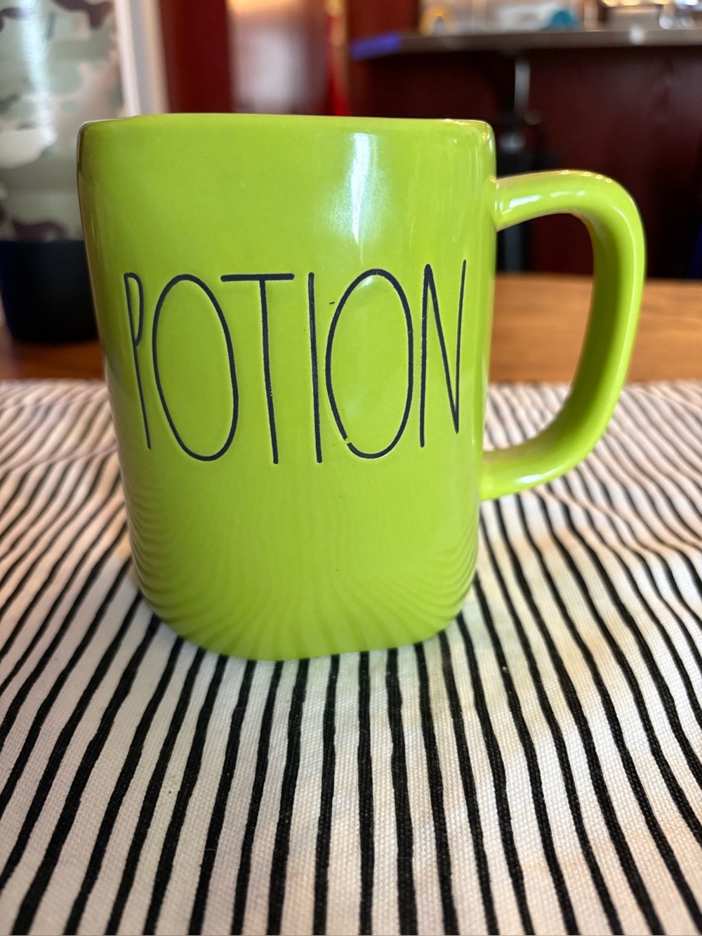 Mugs BOGO 50% // RAE DUNN Green “Potion” Mug